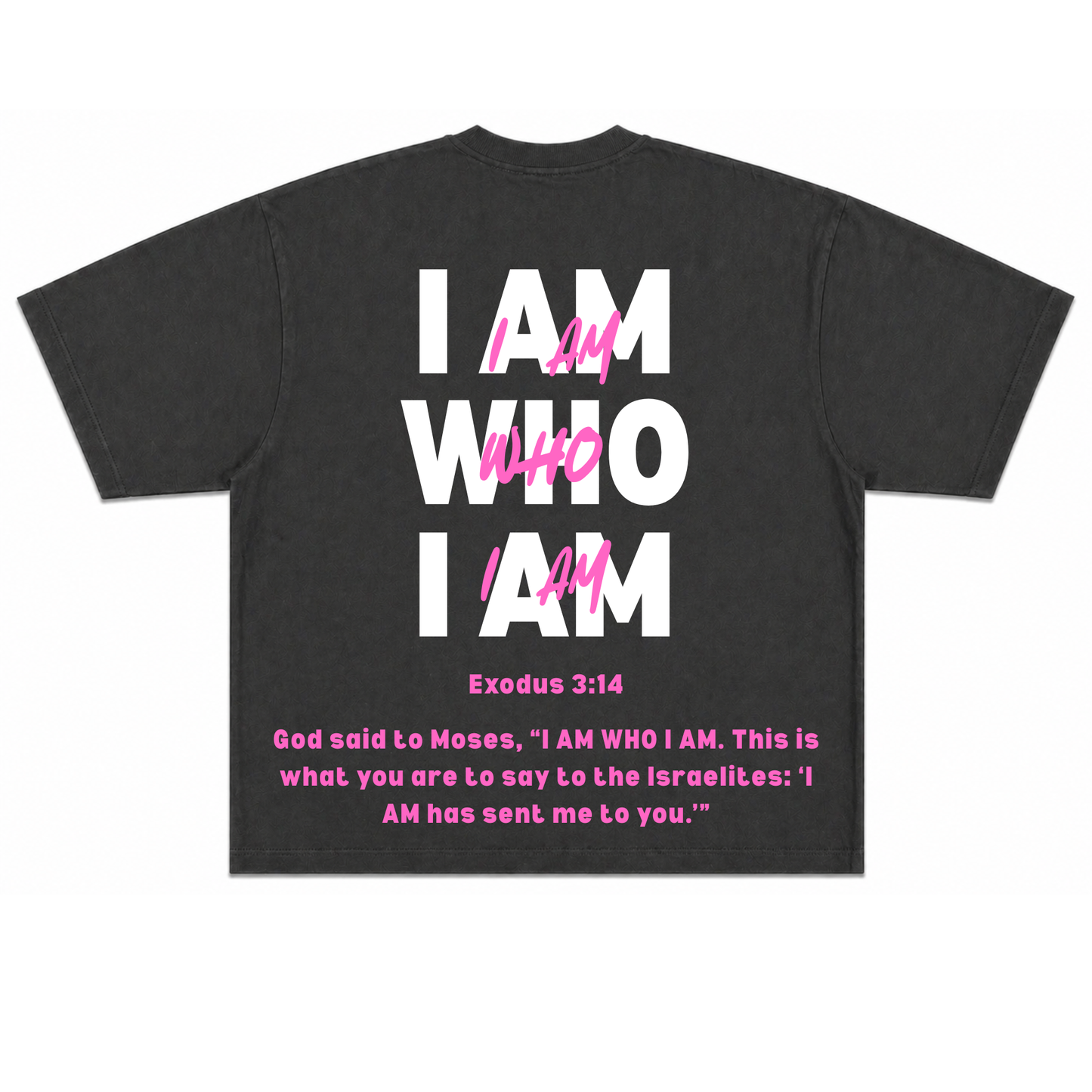 YAHWEH - DARK GRAY/WHITE/PINK