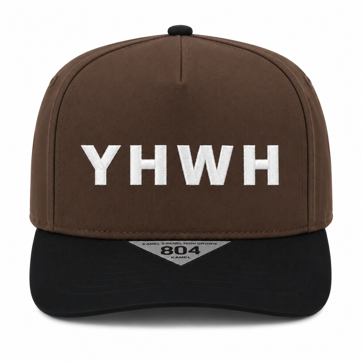 YHWH Embroidered SnapBack B/W