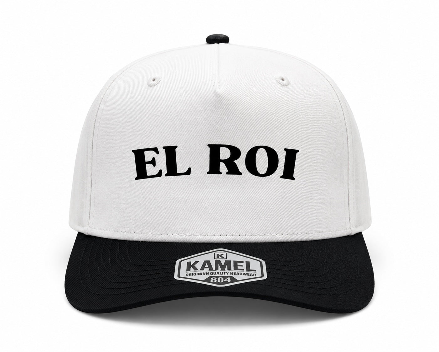 EL ROI KAMEL 804 SNAPBACK - White/Black