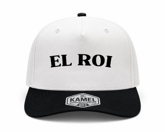 EL ROI KAMEL 804 SNAPBACK - White/Black