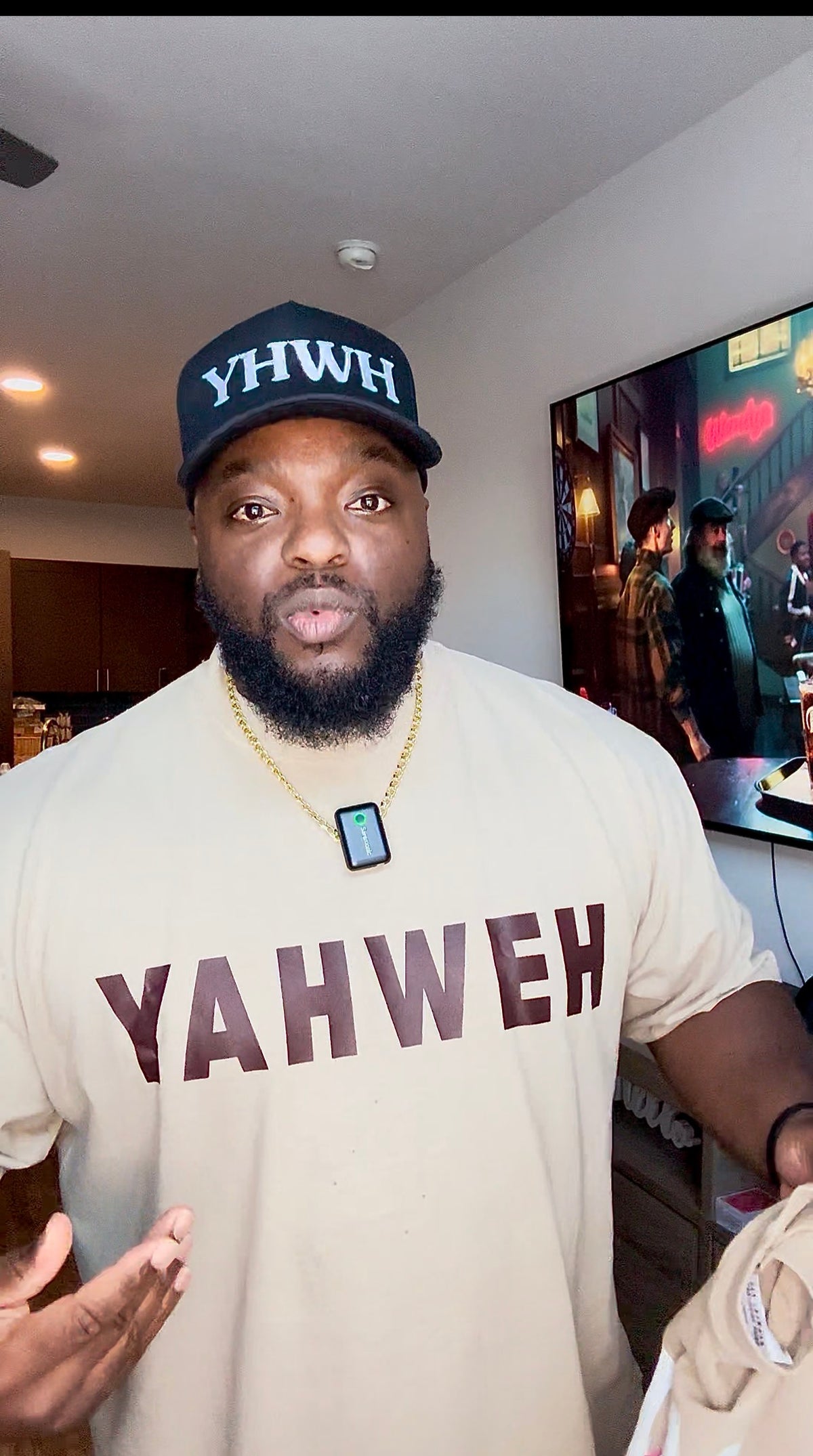 YAHWEH OATMEAL mocha/white