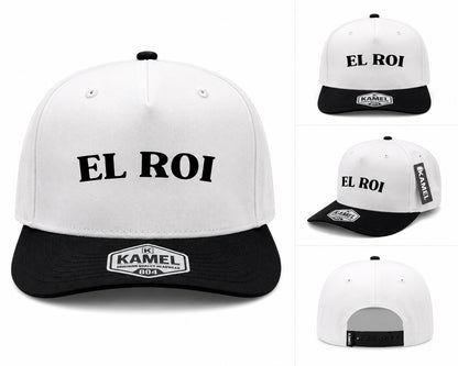 EL ROI KAMEL 804 SNAPBACK - White/Black