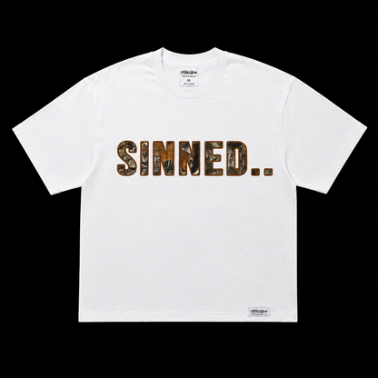 SINNED.. CAMO (Oversized Tee)