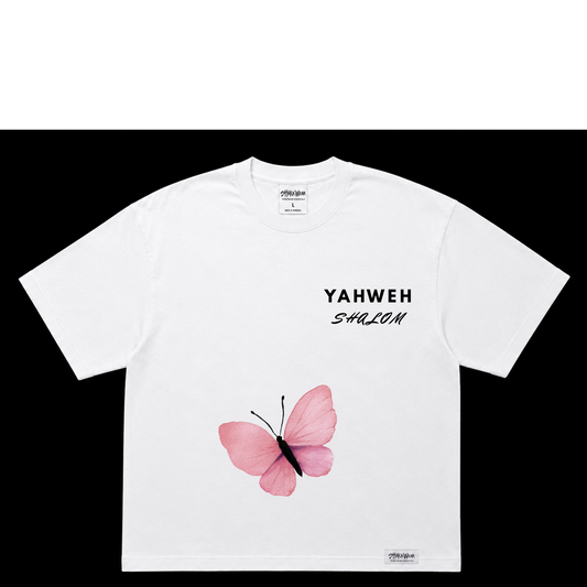 Classic White YAHWEH SHALOM TEE - Unisex