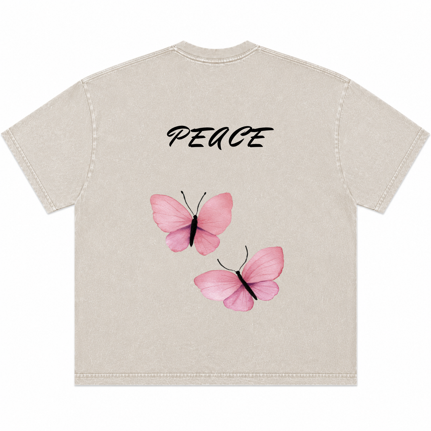 Acid Wash Natrual Vintage YAHWEH SHALOM - Unisex