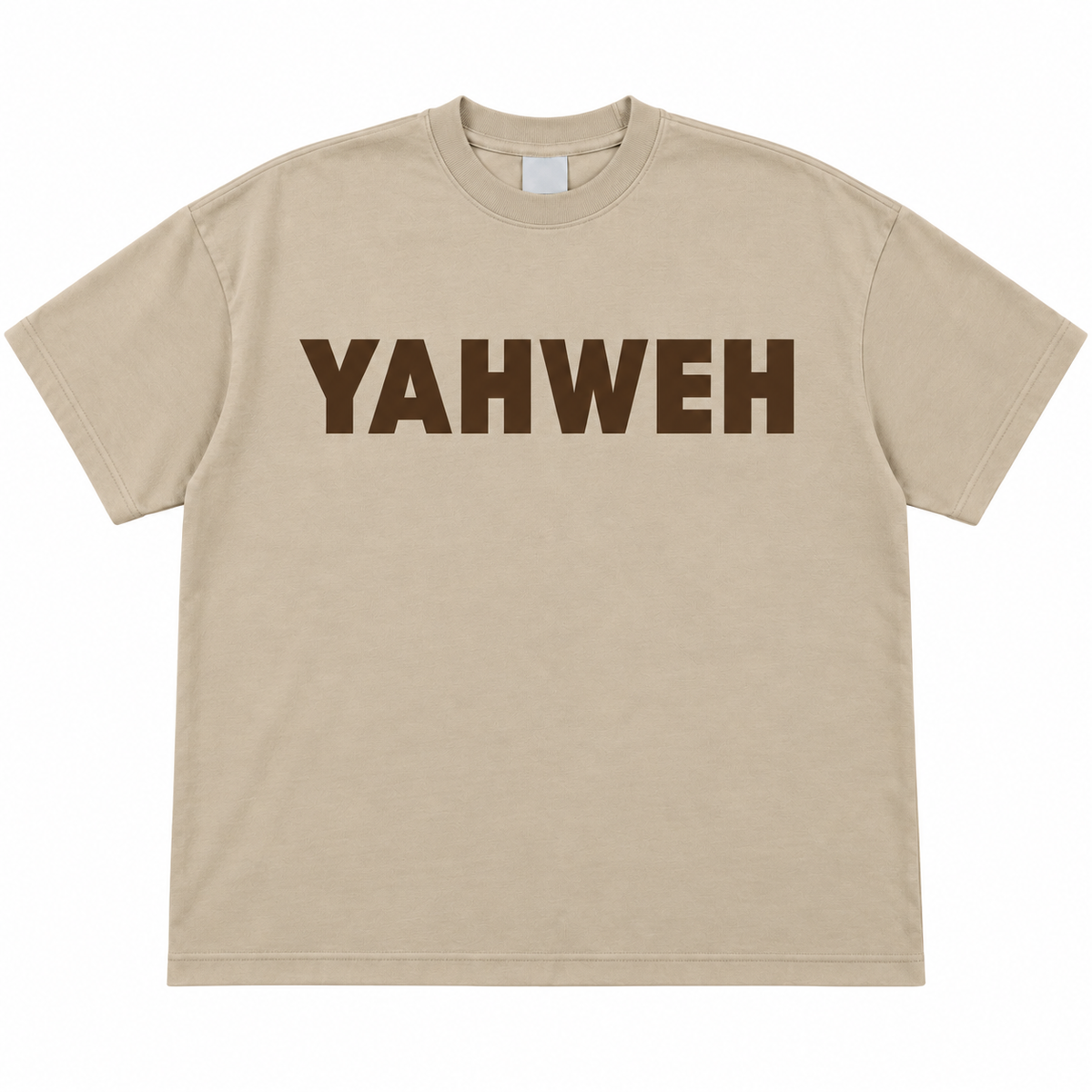 YAHWEH OATMEAL mocha/white