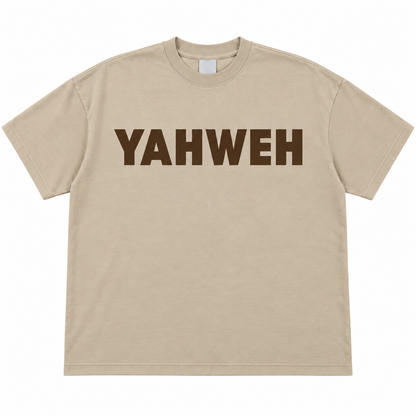 YAHWEH OATMEAL mocha/white