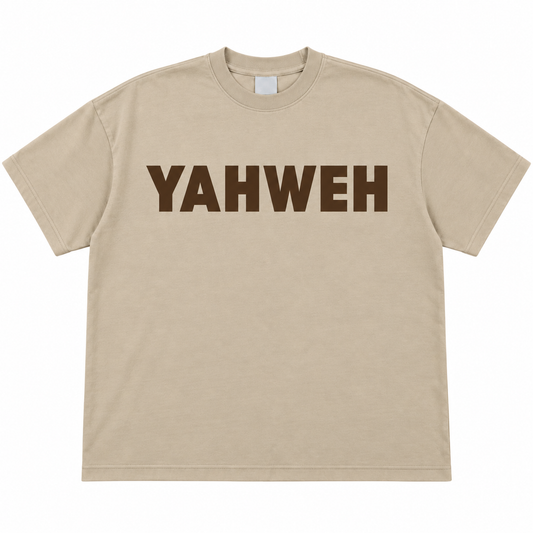 YAHWEH OATMEAL mocha/white